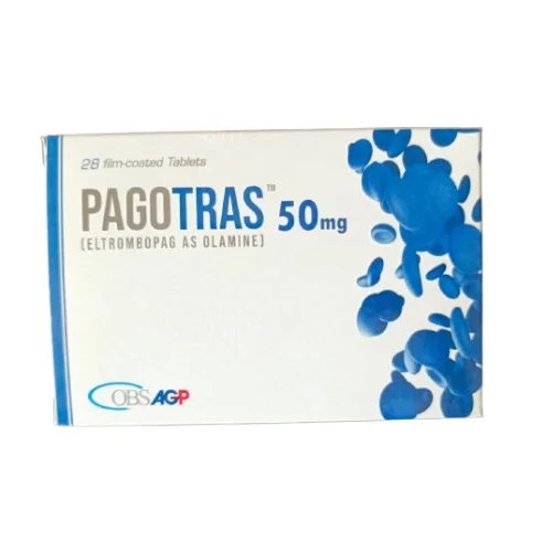 Pagotras 50mg (ELTROMBOPAG AS OLAMINE)