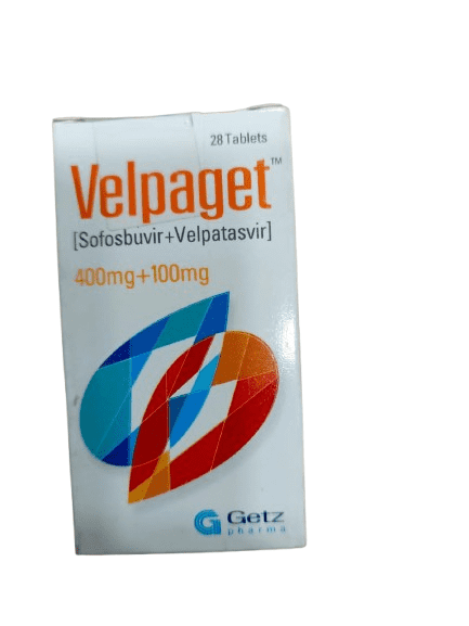 <h4>Velpaget 400/100mg Tab-28- Sofosbuvir + Velpatasvir</h4> It is an oral medication that has once-a-day treatment that is very effective in sustaining virologic response (SVR), that is, the virus in the blood disappears by the end of treatment, a viable cure in most. Prescription required. Velpaget 400/100mg Sofosbuvir + Velpatasvir Velpaget 400/100mg Sofosbuvir + Velpatasvir